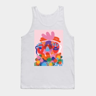 Abstract Figure Tank Top